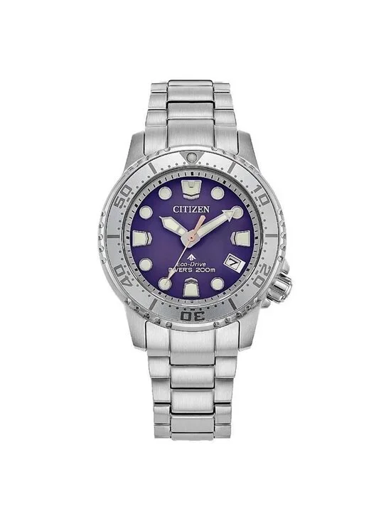 NWT Citizen Promaster Dive Purple Dial Ladies Watch