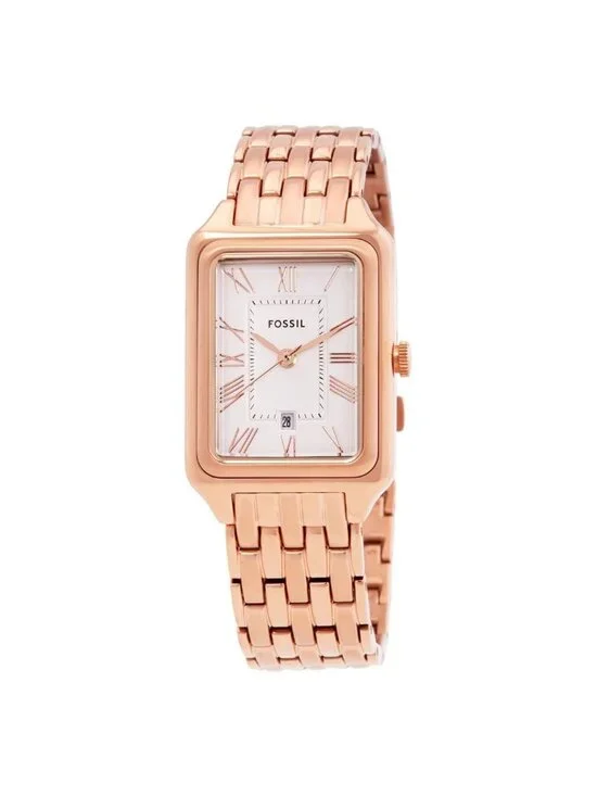 NWT Fossil Raquel Quartz White Dial Ladies Watch