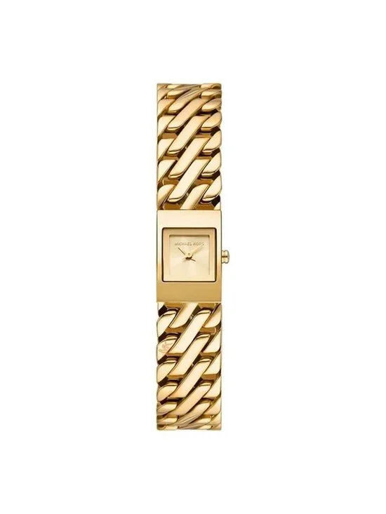 NWT Michael Kors Darrington Quartz Gold Dial Ladies Watch