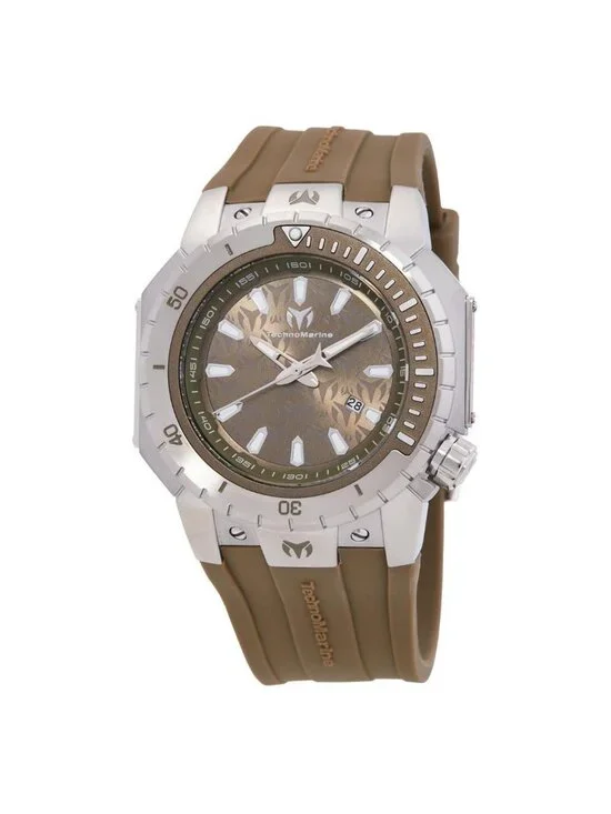 NWT Technomarine Manta Sea Quartz Green Dial Men's Watch
