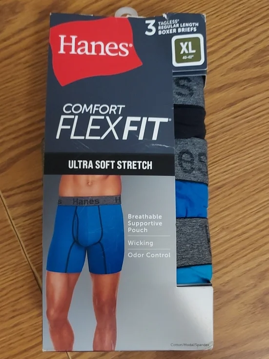 Hanes Boxer Briefs 3pk