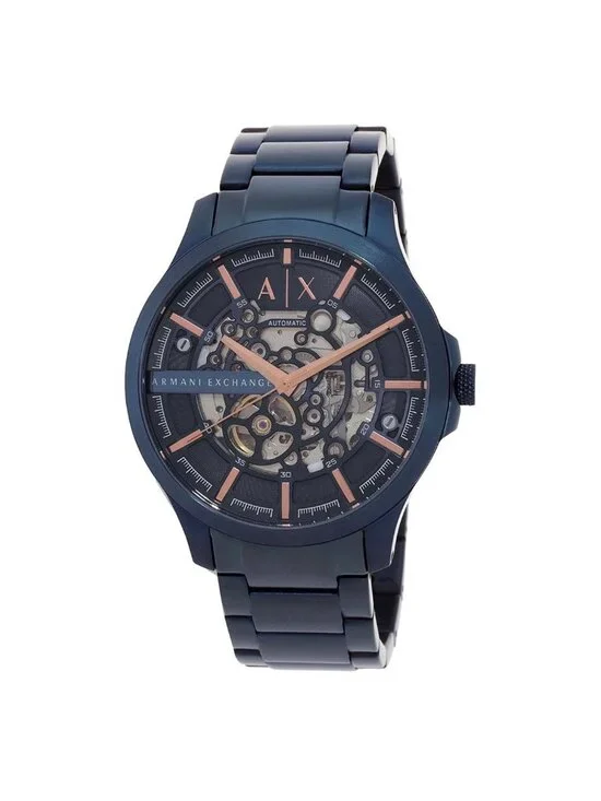NWT Armani Exchange Automatic Blue Dial Men's Watch