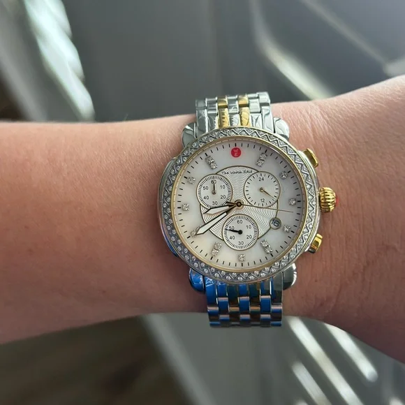 Watch Edit silver and gold Essex Watch