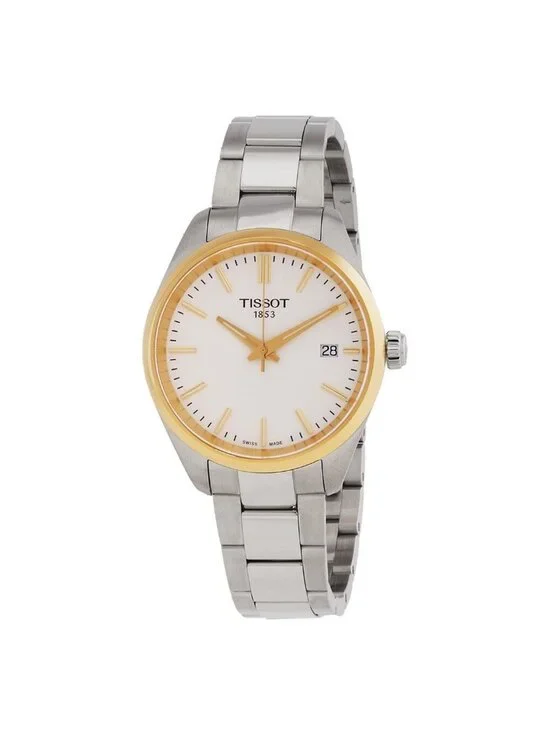 NWT Tissot PR 100 Quartz Silver Dial Ladies Watch