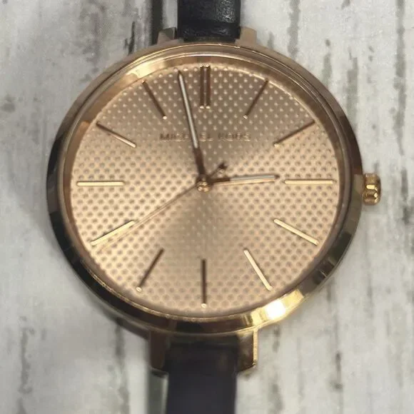 Michael Kors Women’s‎ Slim Runway Double Wrap Leather Watch, Women’s Leather