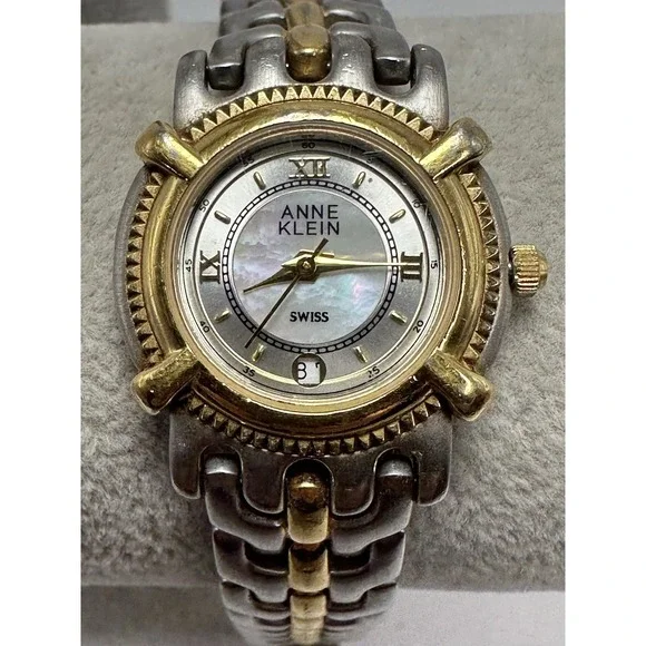 Anne Klein 12/6159 New Battery Ladies MOP Watch 26MM‎ 6