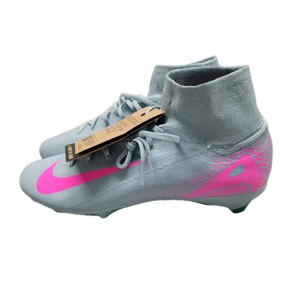 Nike Mercurial Superfly 10 Pro FG Shoes Mens 12‎ Prism Soccer Cleats HF9433-301