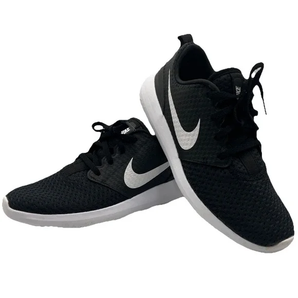 Nike Roshe G Golf Shoes Black‎ White CD6065-001 Spikeless Golf Men's Size 8