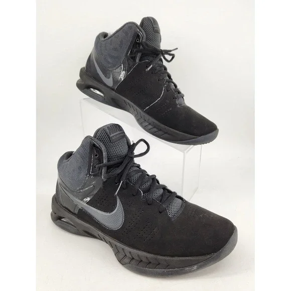 Nike Air Visi Pro 6 Basketball Shoes Mens 7.5 Black Anthracite 749168-003