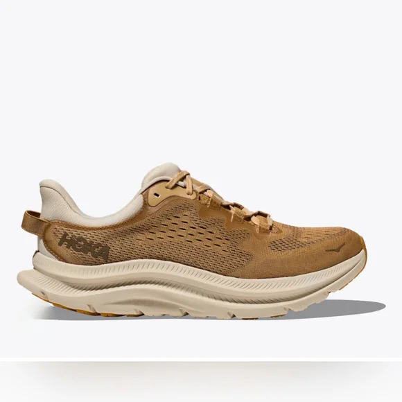 Hoka One One Kawana Sneakers Men Tan Oat Milk Running Shoes