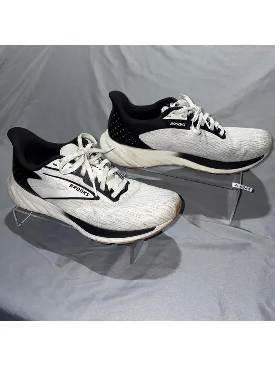Brooks Anthem 7 Sneaker Men's Size 8.5B 8.5 B White Black Running Shoes