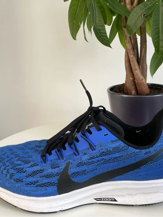 Men Size 11 Nike Air Zoom Pegasus 36 Racer Blue Running Shoes
