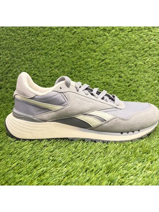 Reebok Classic Nylon Mens Size 9.5 Gray Athletic Running Walking Shoes Sneakers