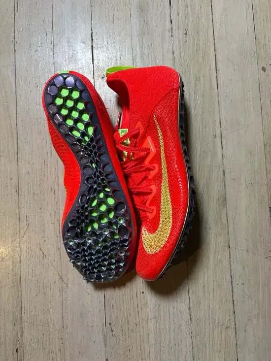 Nike Zoom Superfly Elite 2 Track Spikes Bright Crimson/Lime Blast