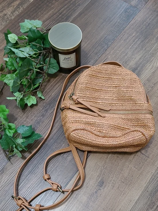 3/$25 Mini Woven Backpack