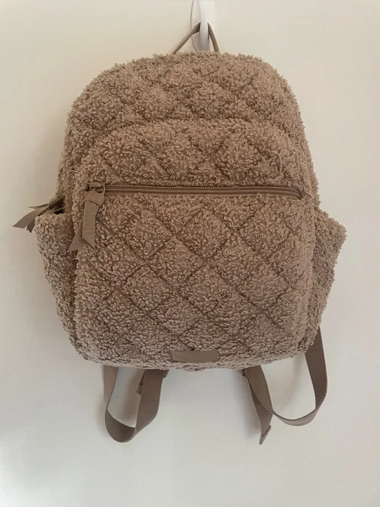 Brown Vera Bradley Terry Soft Backpack