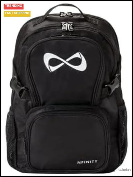 Classic Cheer Backpack with Detachable Pouch – Durable Polyester Sports Backpack