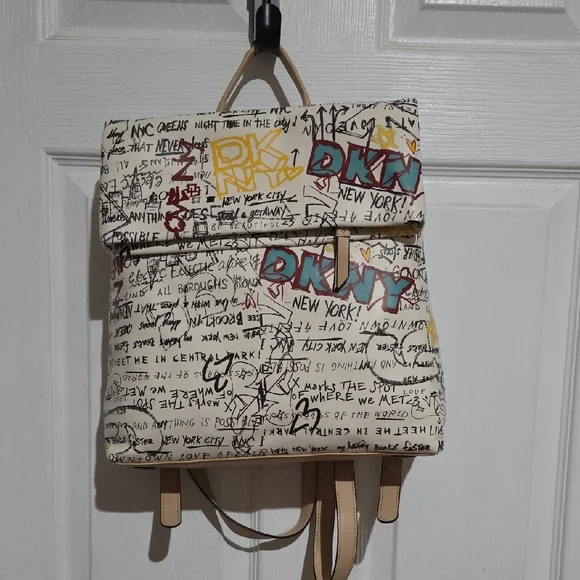 DKNY Tilly Graffiti Backpack‎