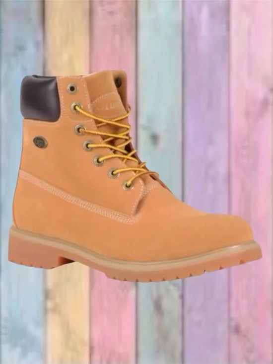 Lugz Mens Convoy Tan Work Boots New