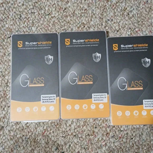 Screen protectors for Samsung galaxy s9 phones