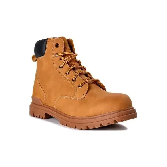 Ozark‎ Trail Wheat Troy Boots Men's Size 10 Rugged Outsole Faux Leather