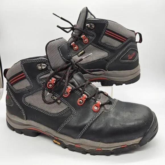 Danner Vicious 4” GTX Gore-Tex Work Boots Men's 12 D Black Vibram 13850