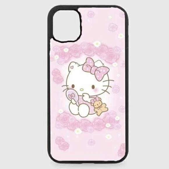 Pink Cute Hello Kitty Phone Case
