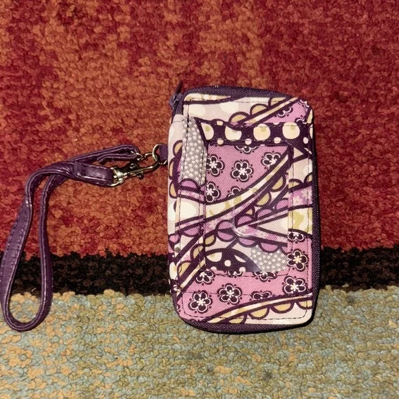 Thirty One Timeless‎ Wristlet - patchwork paisley