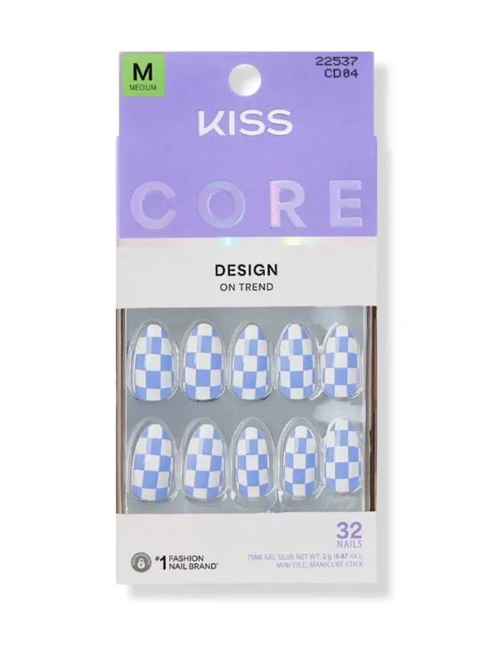 Kiss Core Design Medium Almond Press On Nails