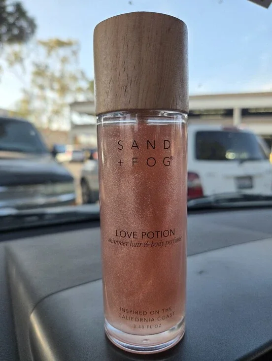 Sand + Fog Love Potion Shimmer Hair & Body Oil, New