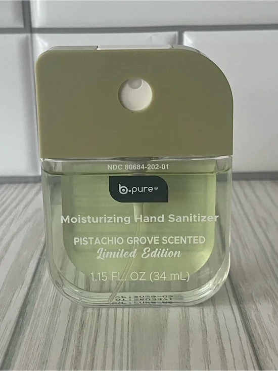 5/$10 b.pure Limited Edition *PISTACHIO GROVE* Scented Hand Spr@y