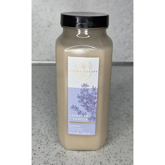 Bath & Body Works Lavender Vanilla Luxe Bubble Bath Single 15 Fl Oz #2133