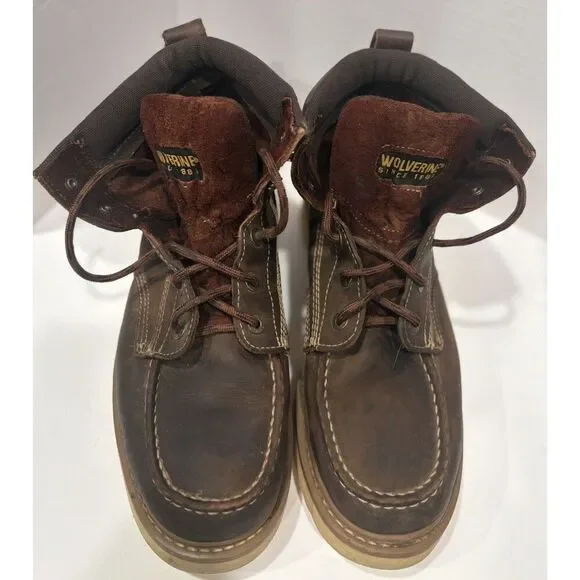 Wolverine Men's Moc Toe Steel Boot size 10