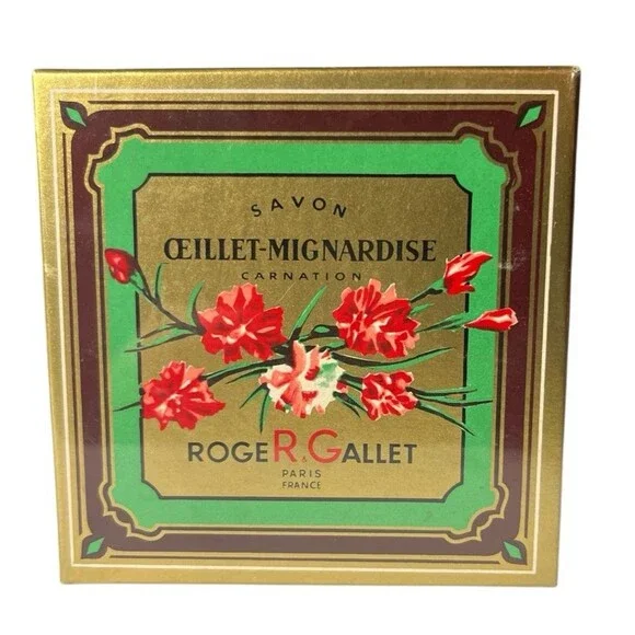 Roger & Gallet Paris Savon Ceillet-Mignardise Carnation Soap 150g Bath Sealed