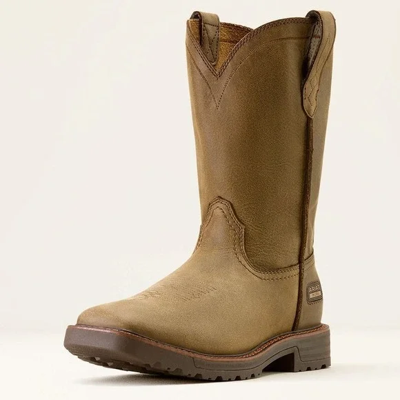 Ariat® (Men's 10 D) Activator™ Square-Toe Work Boot in Brown Bomber - $200