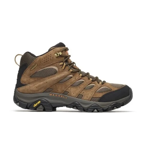 Merrell Men's Moab 2 Mid Waterproof Hiking Work Boots J06051 Earth Brown Size 10