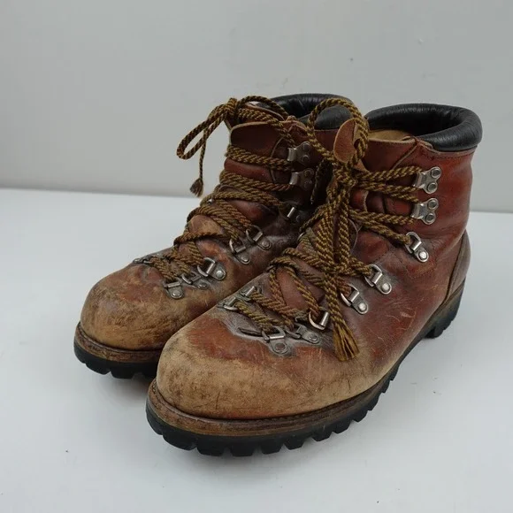 Vintage Red Wing Irish Setter Boots Mens Size 10 D Brown Mountaineering USA