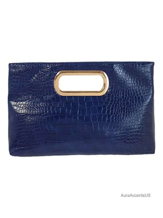 Cork Top Handle Clutch with Chain Strap Evening Bag