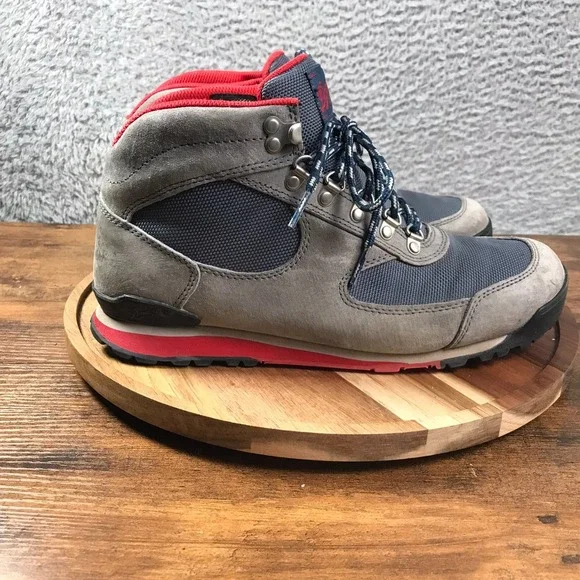 Danner Jag Hiking Boot Mens 8.5 Steel Gray Blue Wing Suede Casual Outdoor Shoes