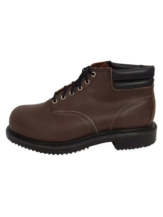 Red Wing Steel Toe‎ Brown Black SuperSole 8212 Safety Work Boots- Men's 11