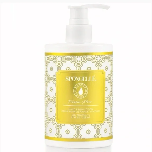 Spongelle Freesia Pear‎ Hand & Body Lotion.