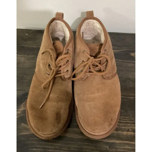 UGG Men's Suede Lace-Up Boots Size 10