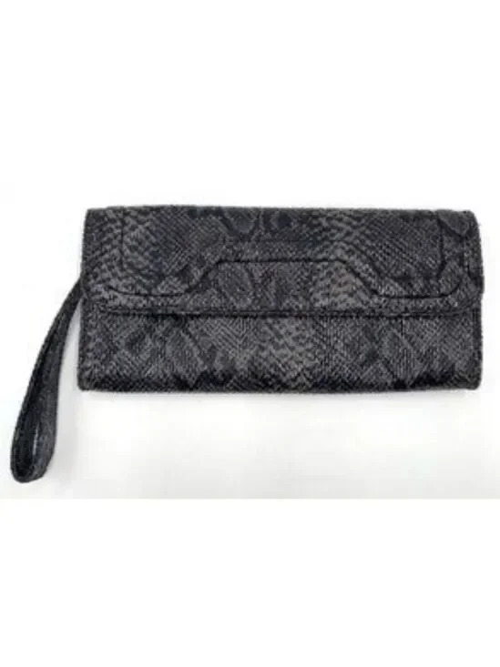 Banana Republic Lizard Print Wristlet Clutch