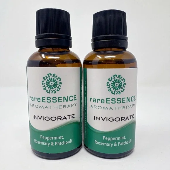 2 RareESSENCE Aromatherapy Invigorate 100% Pure Essential Oil Blend 30ml 1 Fl Oz