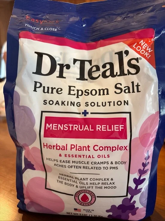 Dr Teal's Pure Epsom Salt - Menstrual Relief