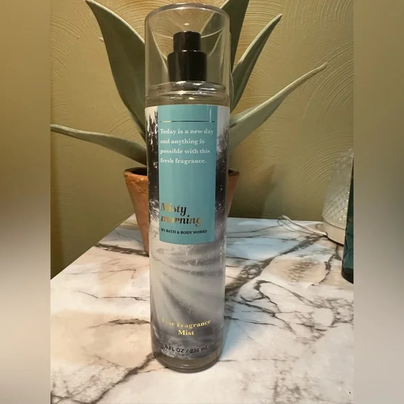 NEW! Misty Morning Body Scent Bath & Body Works Fine Fragrance Mist NWT