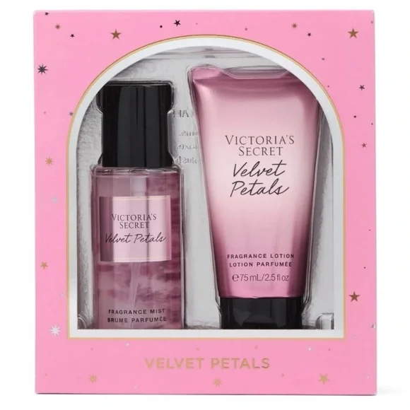 🔥NWT Victoria's Secret Velvet Petals Fragrance Mist, Lotion Set