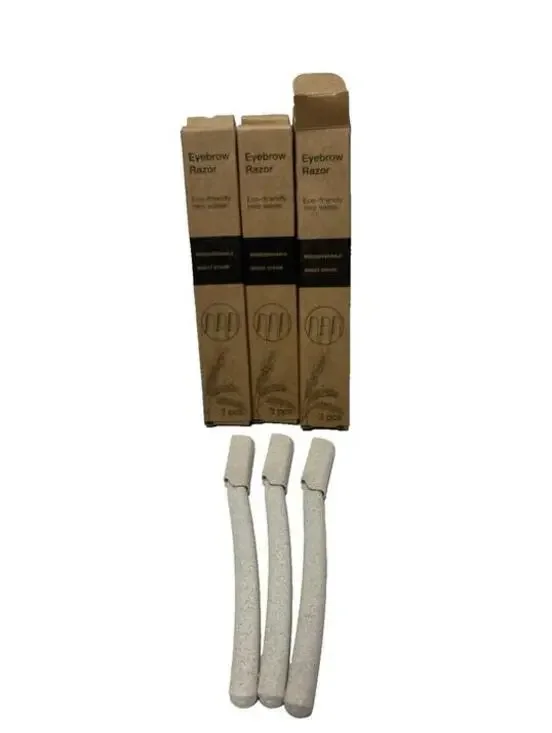 Eyebrow Razors Dermaplaning Tool 9pc Set -for Smoother Skin & Precision Grooming