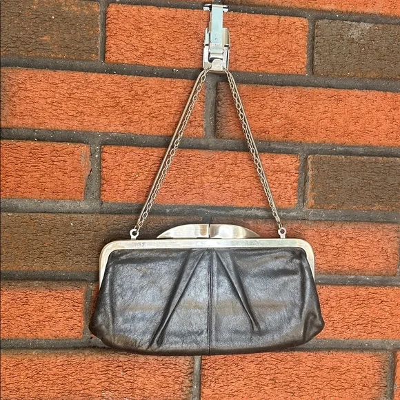 HOBO Floral Interior Clutch with Silver Accents