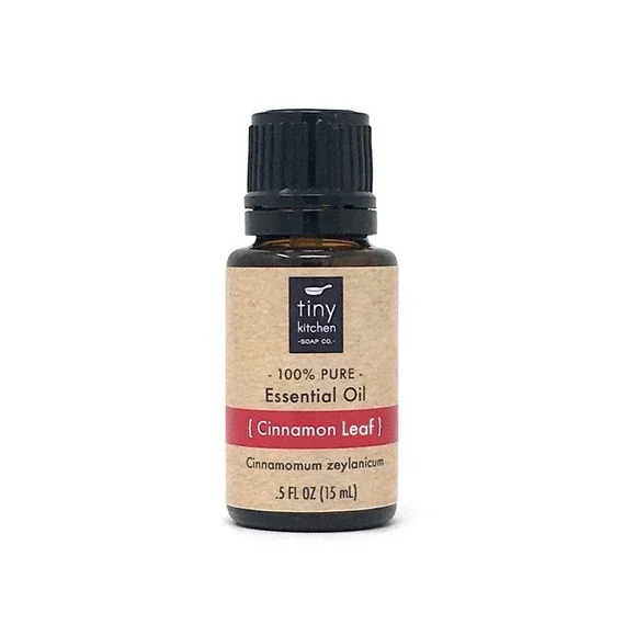 Pure Cinnamon Leaf Essential Oil - Cinnamomum zeylanicum (15 mL / .5 fl oz)